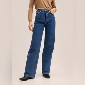 MANGO KAIA STRAIGHT JEANS HIGH RISE